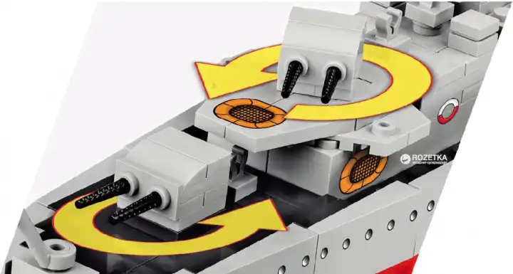 Cobi Cacciatorpediniere Polacco 680 Pezzi Costruzioni Navi Destroyer