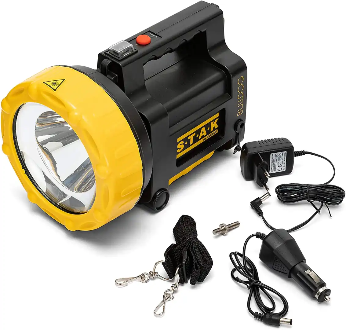 Faro led ricaricabile led cree 30w 2200 lumen portata 2000m faro a mano potente