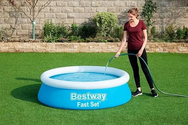 Bestway piscina gonfiabile fuori terra rotanda 183x51 cm giardino campeggio