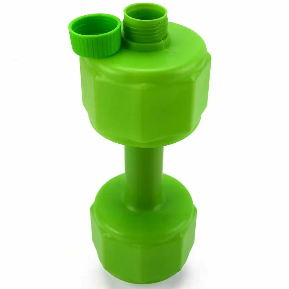 Set 4 Pesi Manubri da 1kg Esercizi Fitness Palestra da Riempire Acqua Sabbia