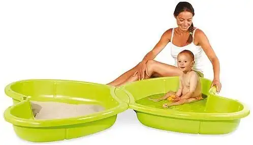 Smoby Sabbiera Farfallona Multigioco Sistema Water Fun 167x111x18 cm Bambini