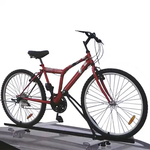 Supporto porta bicicletta bici bike per tetto auto macchina 1 posto colore nero