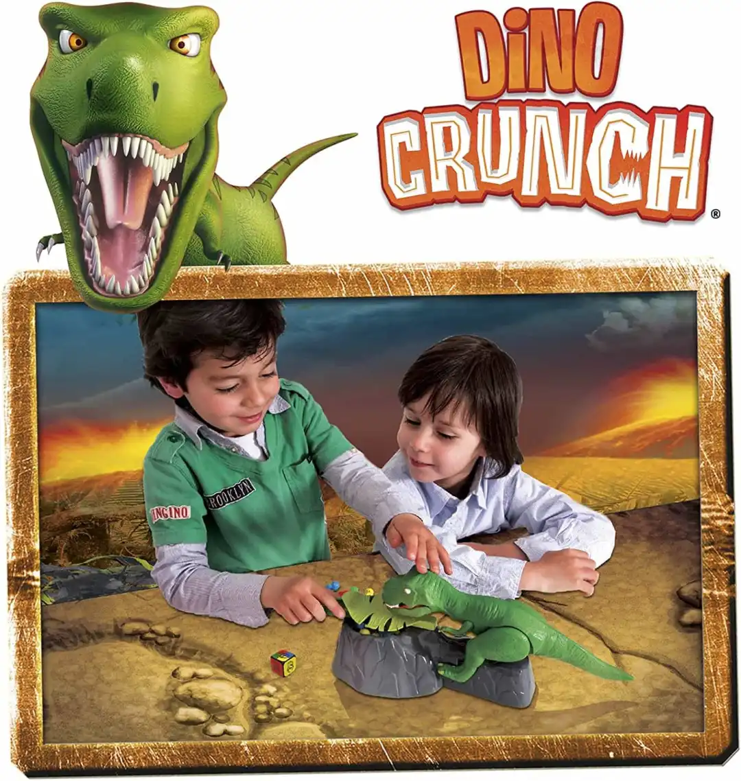Dino Crunch Prova a Prendere le Uova dal Dinosauro ma Attento che Attacca! 4+