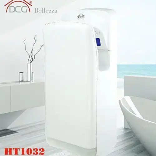 Asciugamani Elettrico da Parete Hotel Albergo Autogrill Bagno Bagni 1900W Bianco