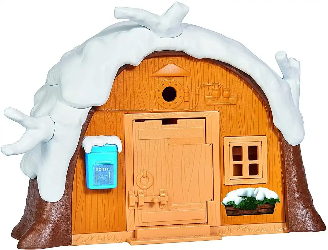 Masha Playset la Grande Casa Inverno Inclusi Masha e Orso ed Accessori 3 Anni+