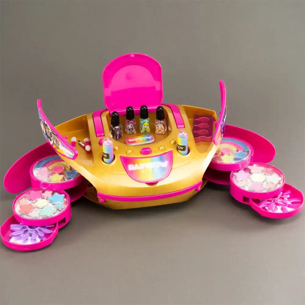 Rainbow High CD Player Make Up Valigetta Musicale con Maxi Make Up Per Bambine