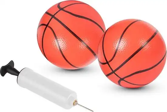 Set Gioco Basket Air Slam Bambini con Tabellone Segnapunti Elettronico 62x91x145