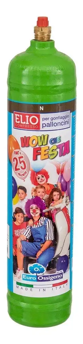 Kit Bombola Gas Elio Compreso Di 25 Palloncini Per Feste Compleanni Party