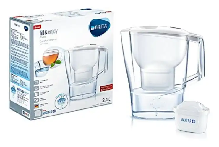 Brita Caraffa Filtrante Per Acqua Aluna White Con 1 Filtro MAXTRA+ Depuratore