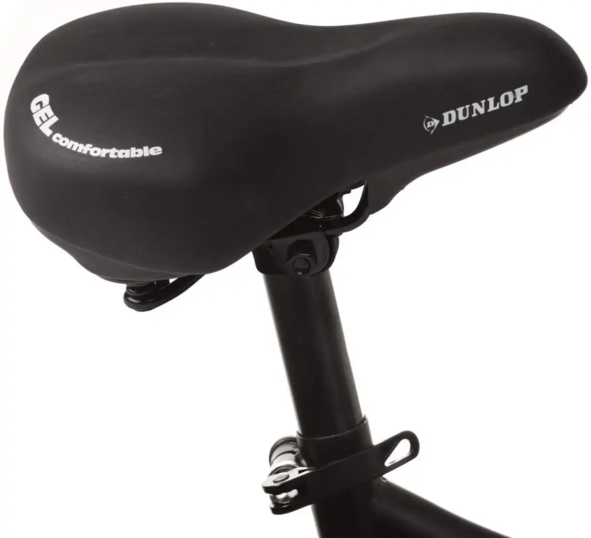 Sella per Bici in Gel Pu 265x185mm Massimo Comfort Sedile Imbottito Dunlop