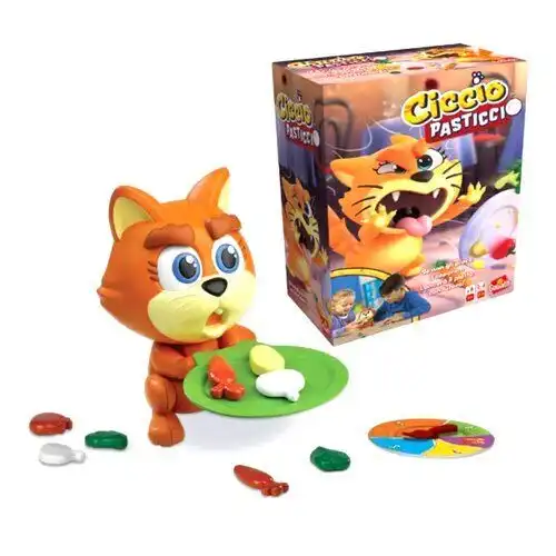 Ciccio Pasticcio Gioco di Societa' Gattino Capriccioso Gioco Bambini Eta' 6+