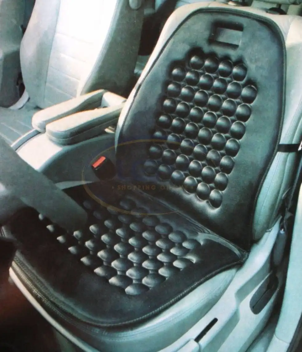 Copri Sedile Universale per Auto Macchina Magnetico Massaggio Rilassante Nero
