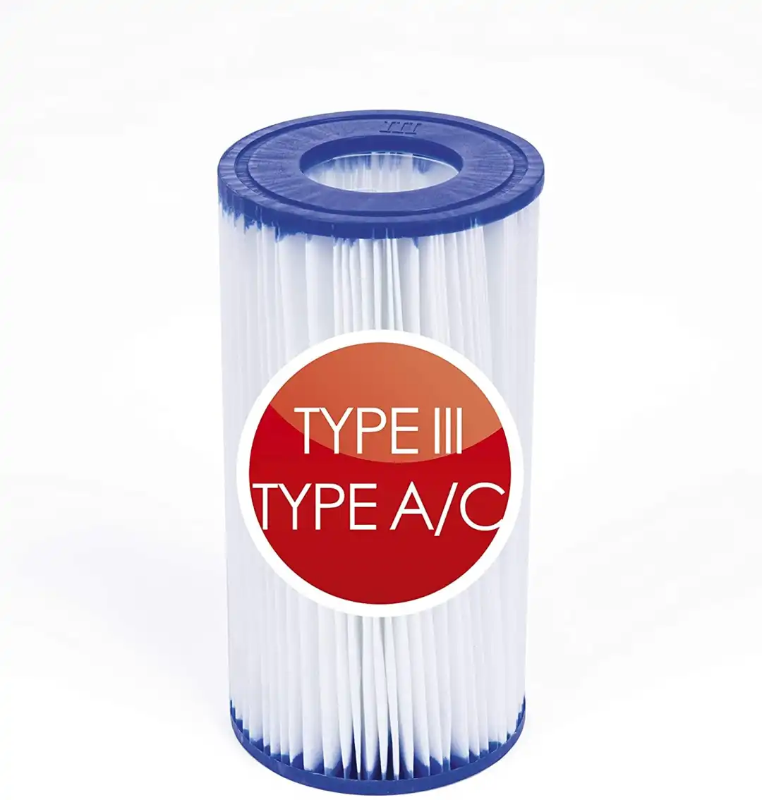 Filtro cartuccia di ricambio piscina bestway per pompa tipo III-A/C fuori terra