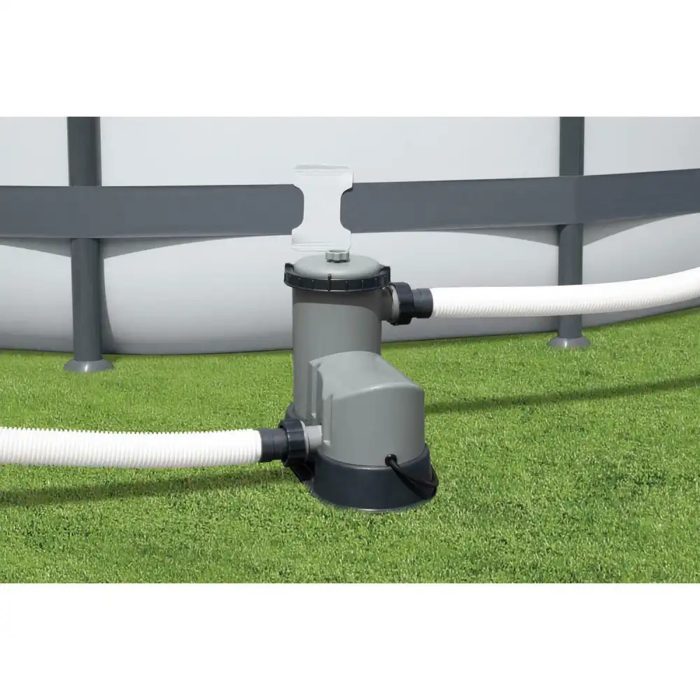 Pompa di filtraggio filtro a cartuccia per piscine fuori Terra portata 5.678 l/h