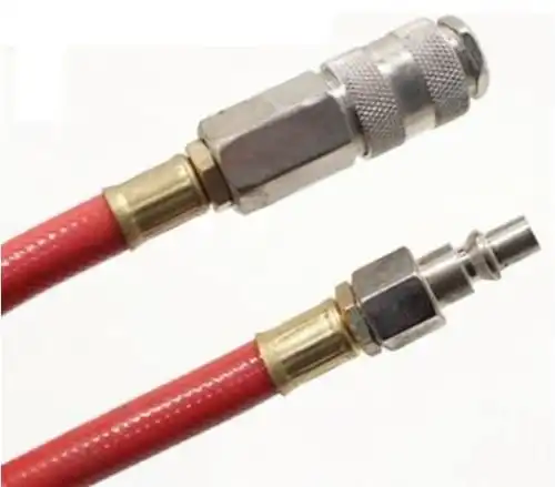 Arrotolatore Avvolgitubo Tubo Per Aria Compressa 10 +1 Metri In PVC Rinforzato