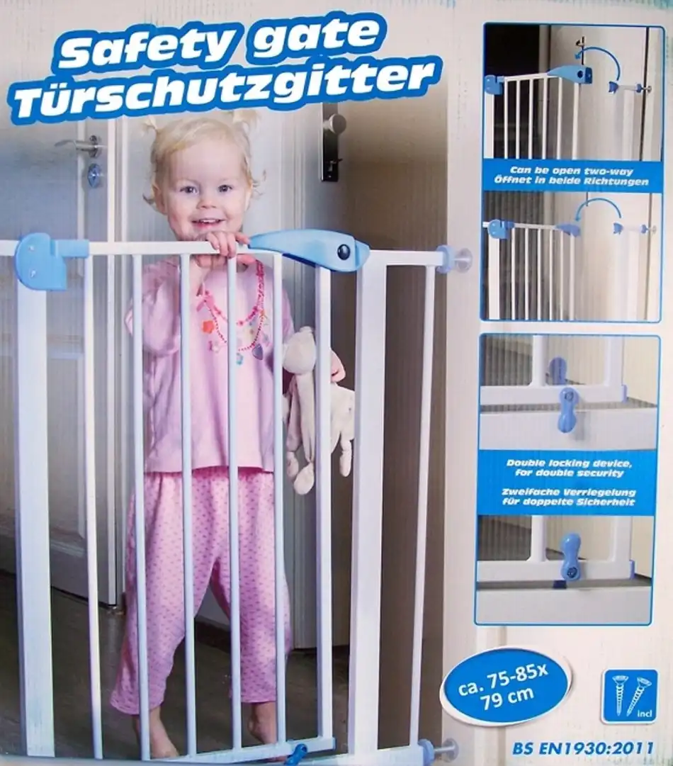 Cancello Cancelletto di Sicurezza Allungabile per Sicurezza Bambini Casa Scale