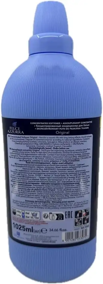 Felce Azzurra Ammorbidente Concentrato Classico Profumo Iconico 1025 ml