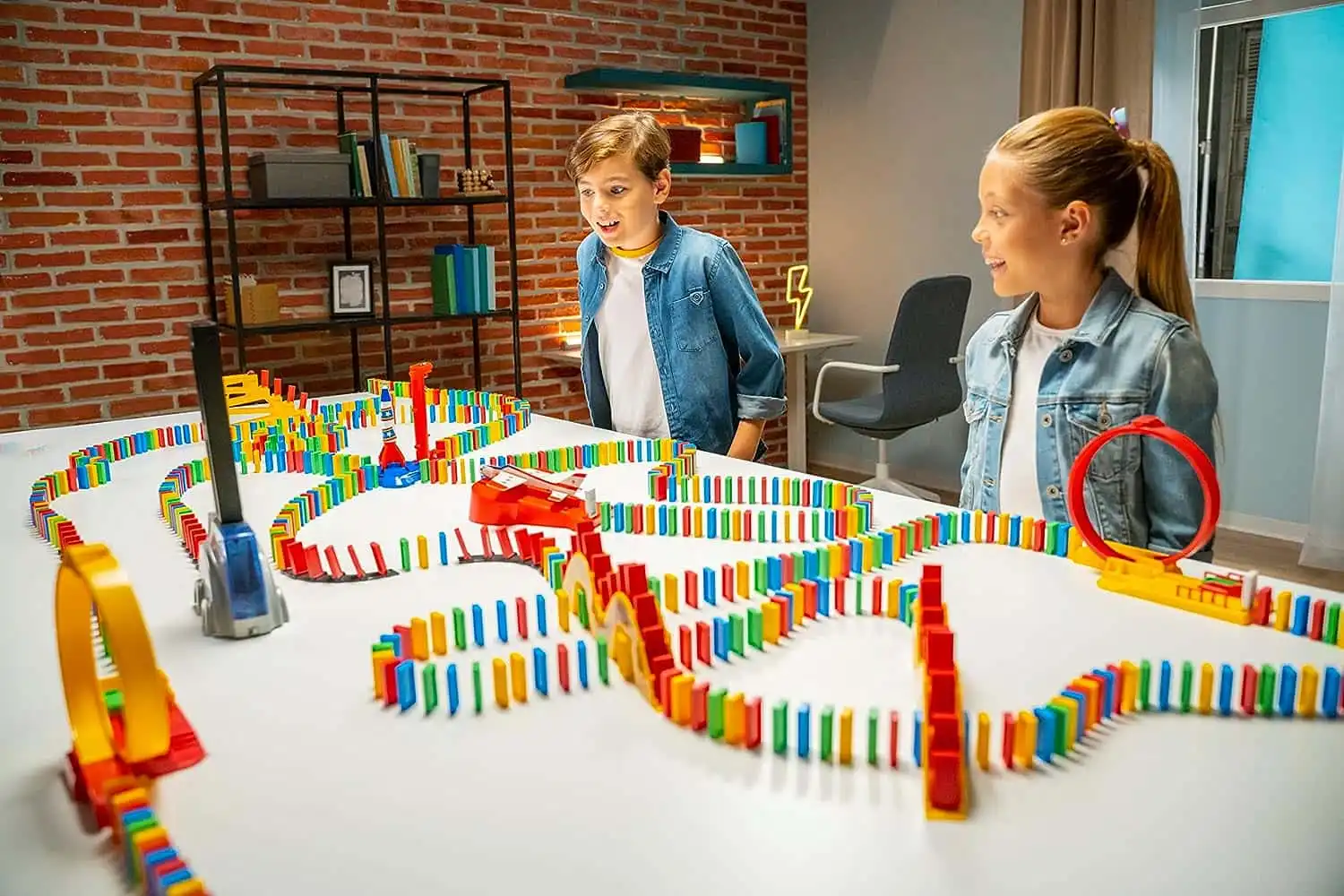 Goliath Domino Express Crazy Race Costruzioni 150 Domini Pista da 3.5 Metri