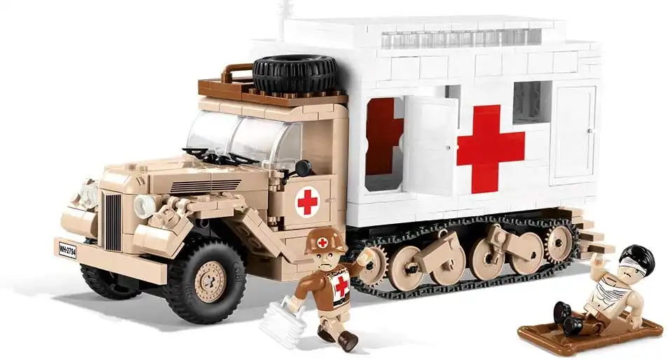 Costruzioni 525 Gioco da Tavolo Pezzi Ambulanza Militare Ford v3000s