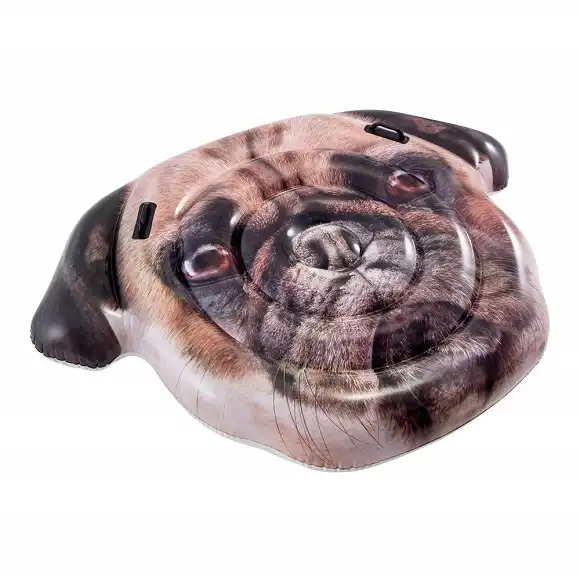 Materasso Materassino Gonfiabile Faccia di Cane Piscina Mare Spiaggia Intex