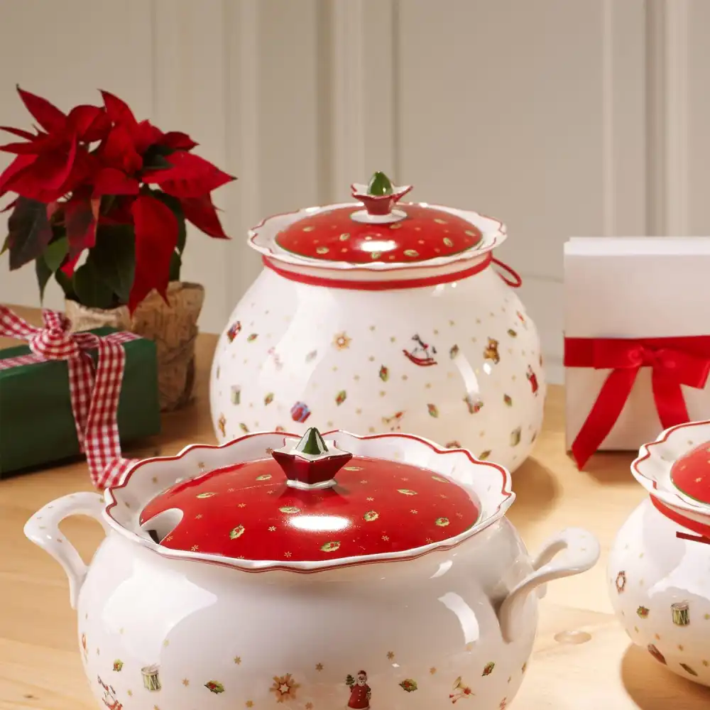Villeroy & Boch Toy's Delight Barattolo Grande Natale Tavola Natalizia 21cm