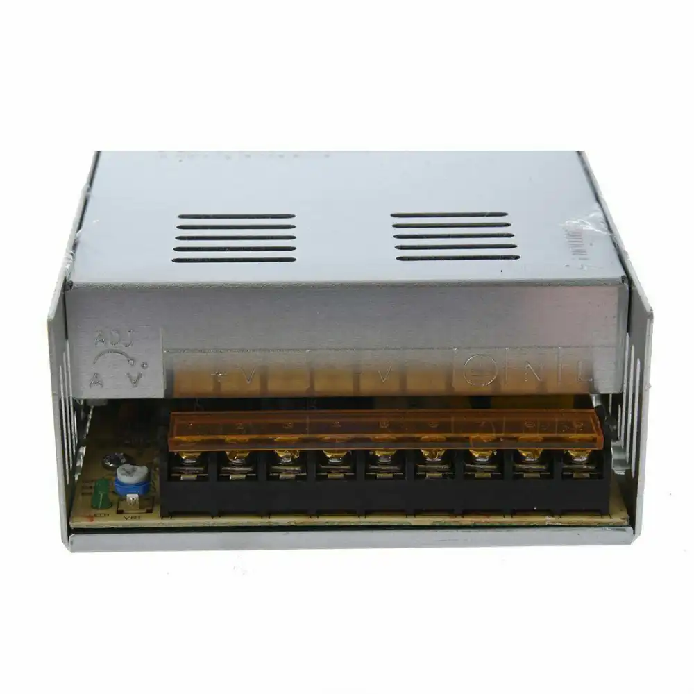 Alimentatore 12v 30A 360w Metallico Stabilizzato Con Ventola di Raffreddamento
