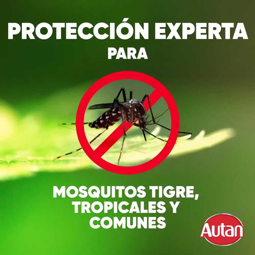 Autan Tropical Spray Secco 100ml – Repellente Zanzare Comuni, Tigre e Tropicali