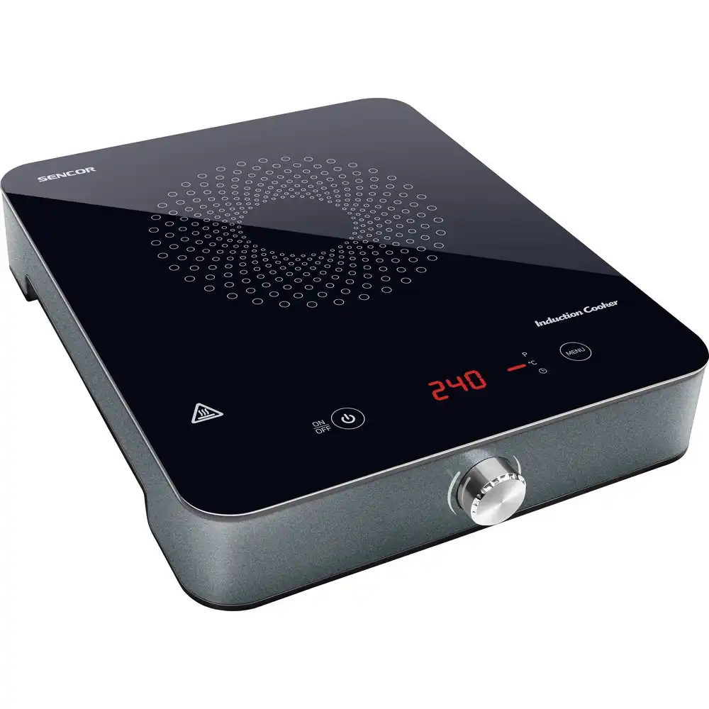 Fornello Piano Cottura ad Induzione 10 Livelli di Riscaldamento con Timer 1800W