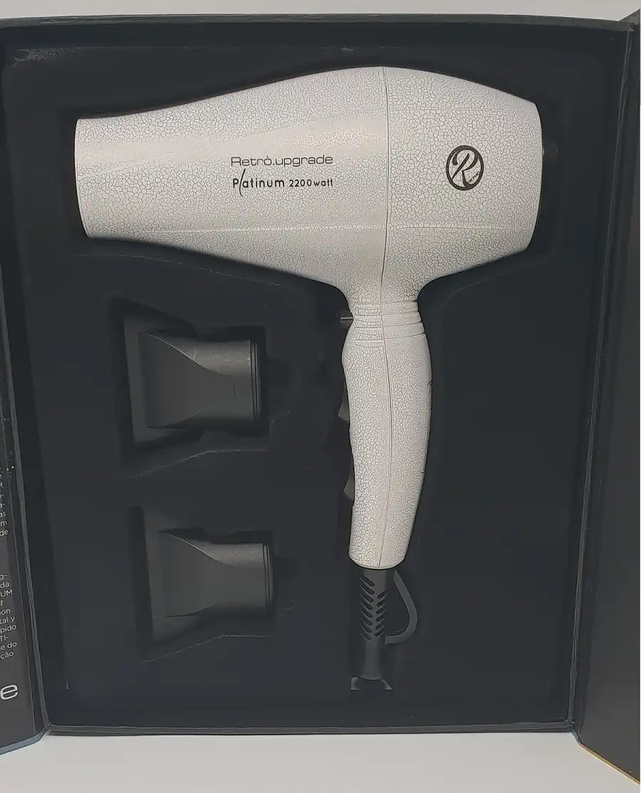 Asciugacapelli Professionale Platinum 2200W Brushless Digitale 13000h Di Lavoro