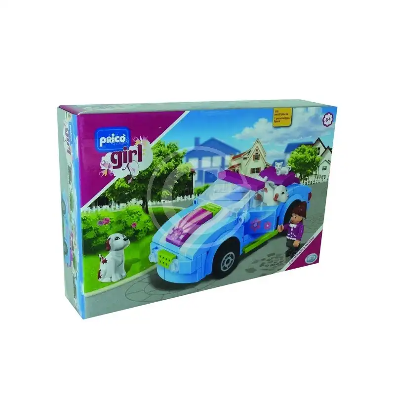 Costruzioni Prico' Auto Cabrio Cabriolet 118 Pezzi Compatibili Con Lego