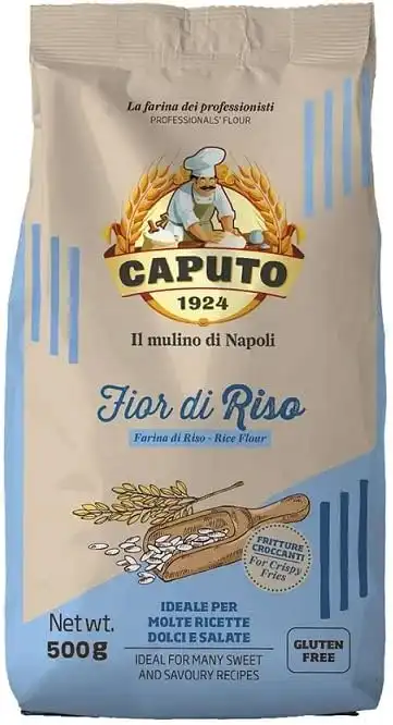 Farina Fior di Riso Antimo Caputo Senza Glutine 500gr Ideale Per Dolci e Salato