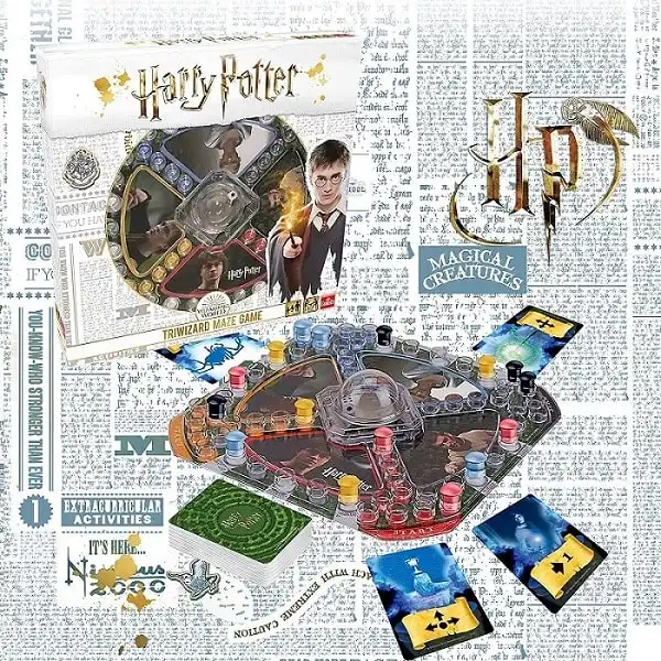 Gioco Harry Potter Torneo Tremaghi Gioco di Carte da 2 a 4 Giocatori Eta' 5+
