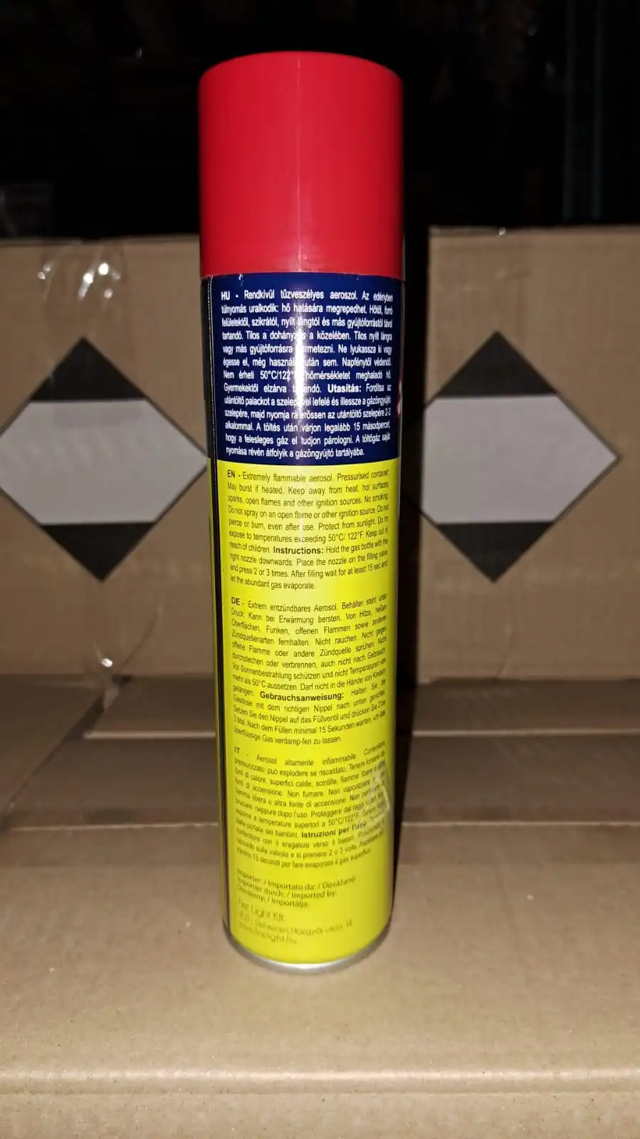 4x Bomboletta 300 ML Gas Ricarica Accendini Butano Con Adattatori