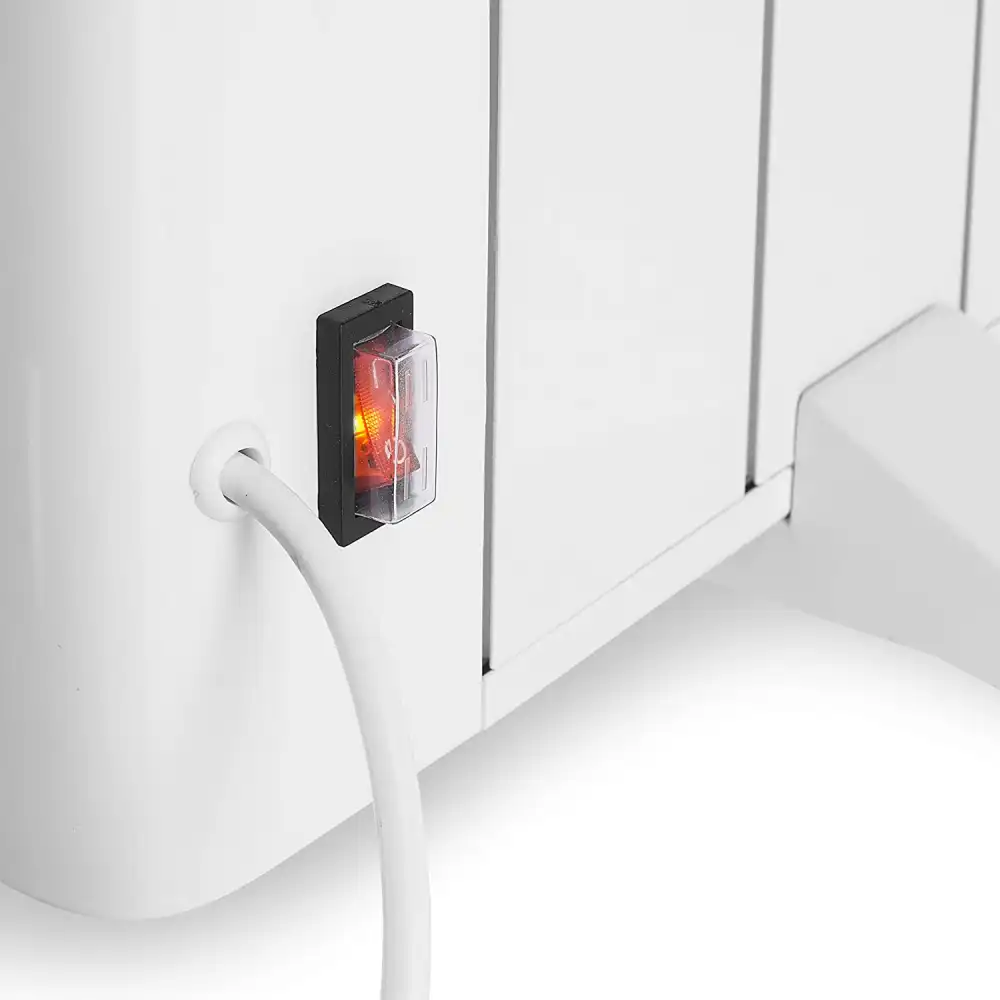 Termosifone Portatile Tristar KA-5134 Radiatore Elettrico in Alluminio Bianco