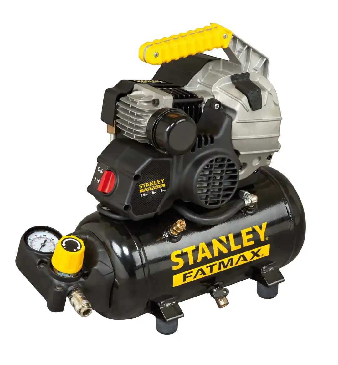 Compressore Elettrico Compatto Portatile Stanley Fatmax HY 227/8/6E 2 HP 6Lt