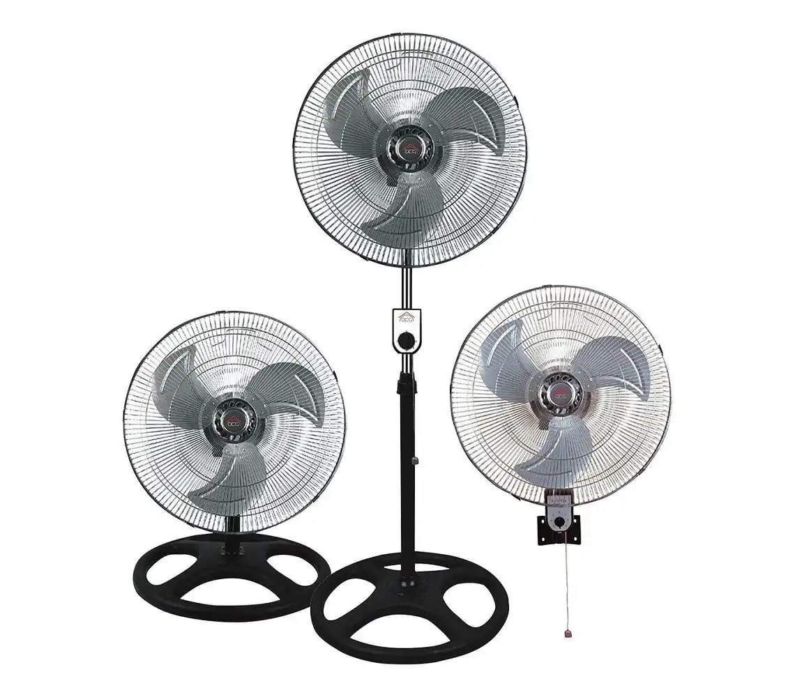 Ventilatore 3 in 1 Con 3 Velocita' a Piantana da Tavolo a Prete DCG VE1695
