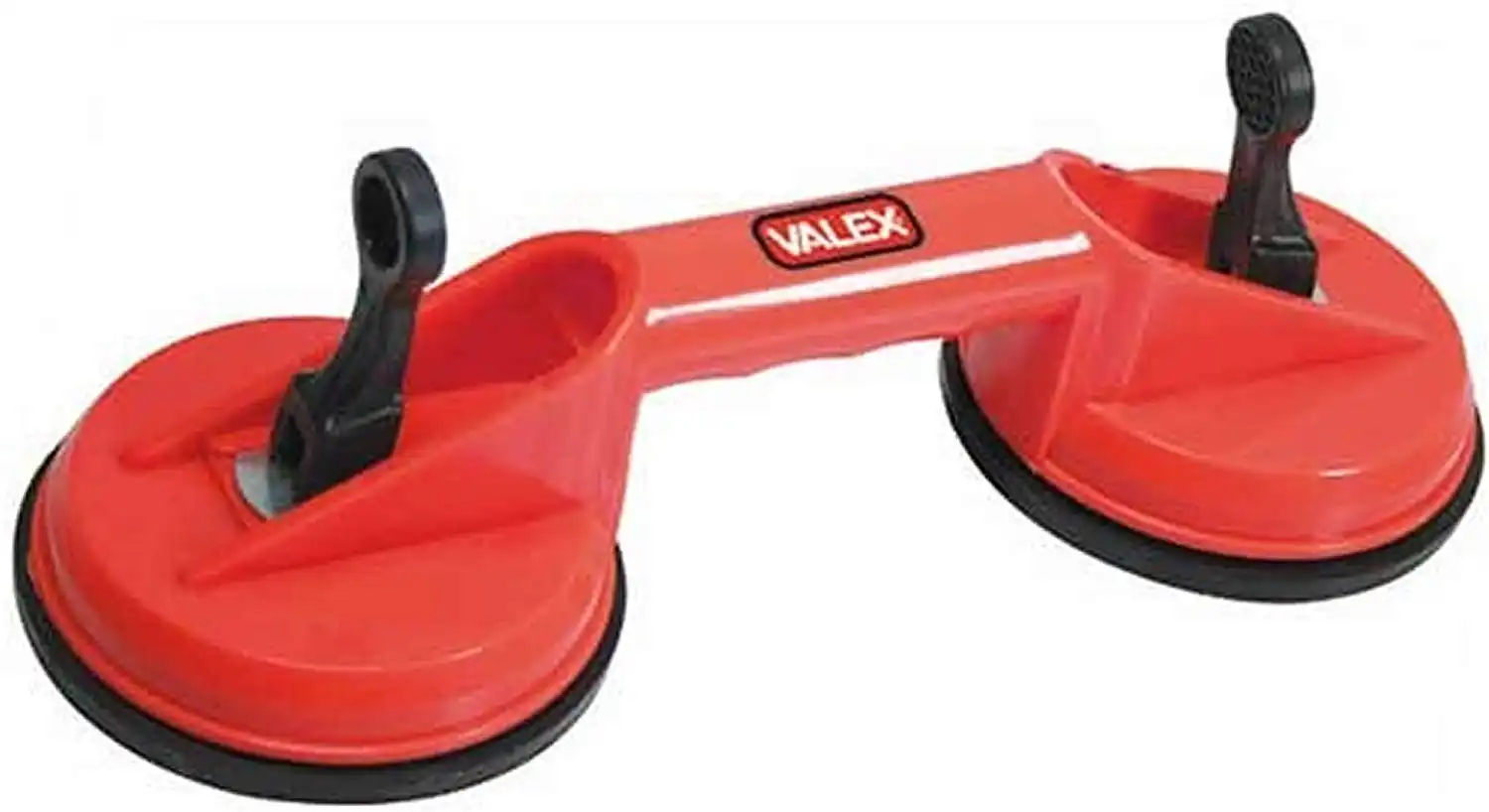 Valex Ventosa Doppia per Sollevamento Sollevare Lastre di Vetro Piastrelle 70kg