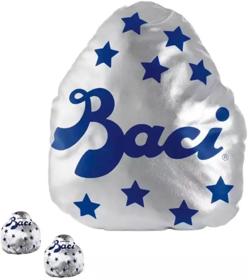 Baci Perugina Cuscino a Forma di Bacio Perugina Con Cioccolatini Classici 50gr