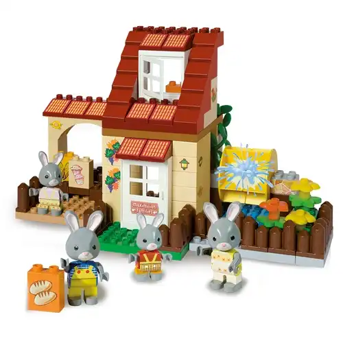 Set Costruzioni Unico Plus 94pz in Carrello Trasportabile Maximillian families
