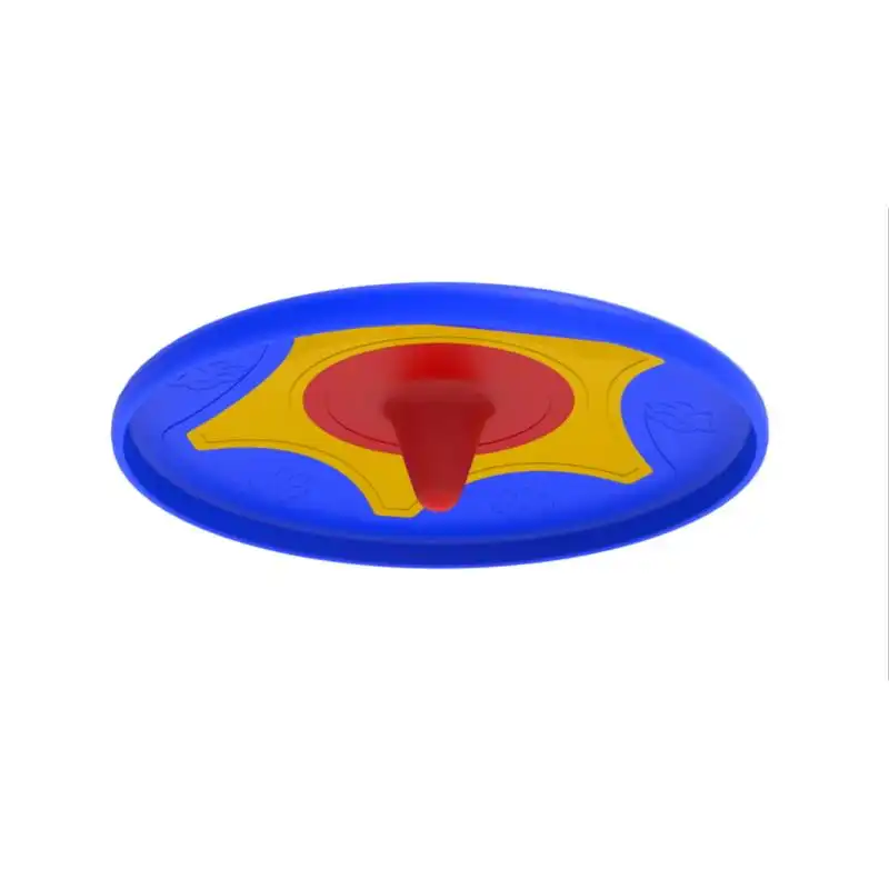 Frisbee Disco Flessibile In Gomma Per Cane Cani Animale TROTTO DISK Gioco
