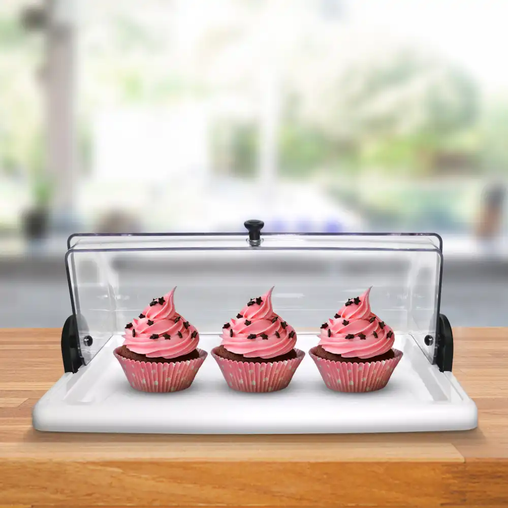 Vetrinetta Gallery Vetrina da Banco Espositore Bar Cornetti Dolci 52x31xH18 cm