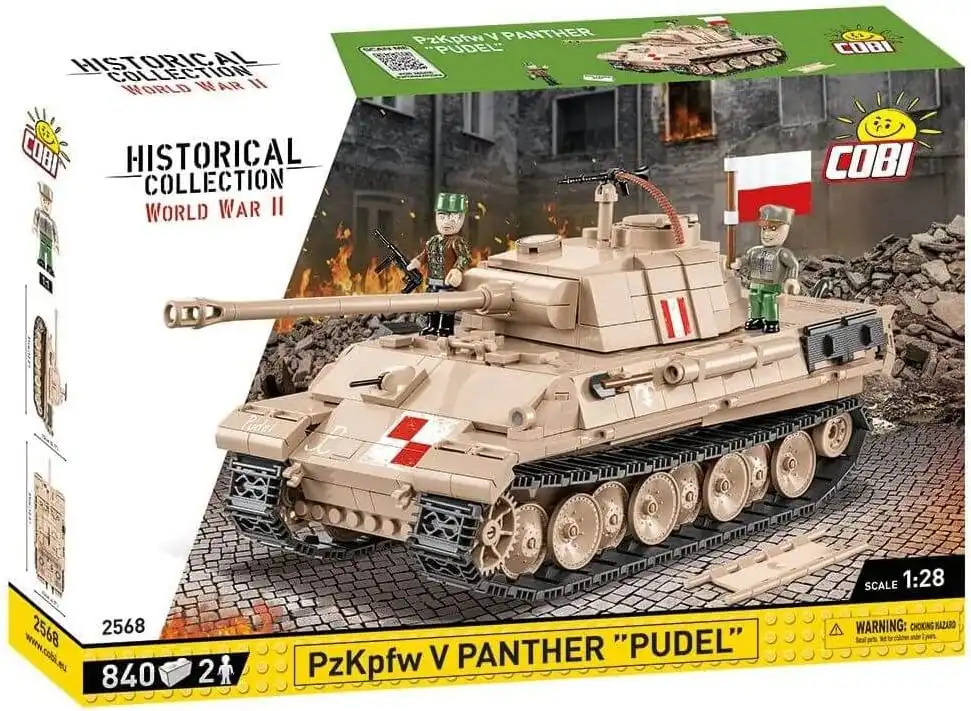 Cobi Costruzioni Militari Carro Armato Panzer V Panther 840 pezzi Scala 1:28