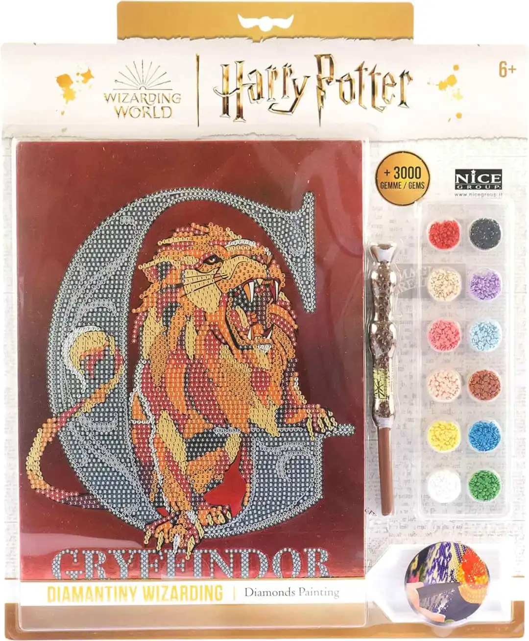 DIAMANTINY Harry Potter Wizarding Stand Together Kit crea il Mosaico 1 Quadro A4