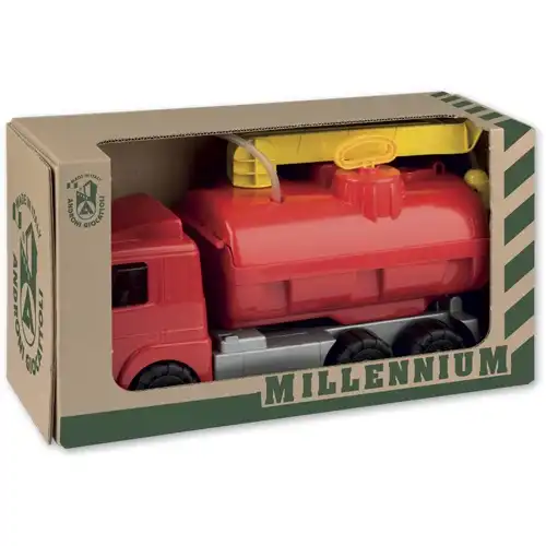 Gioco Giocattolo Camion Pompieri Modello Mlillenium Rosso 49cm Eta' 3+