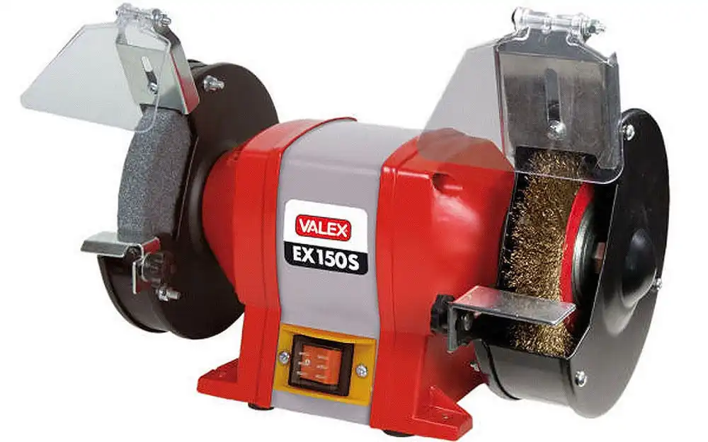 Smerigliatrice Combinata Da Banco Mola Con Spazzola Pulitrice Valex EX150S 250W