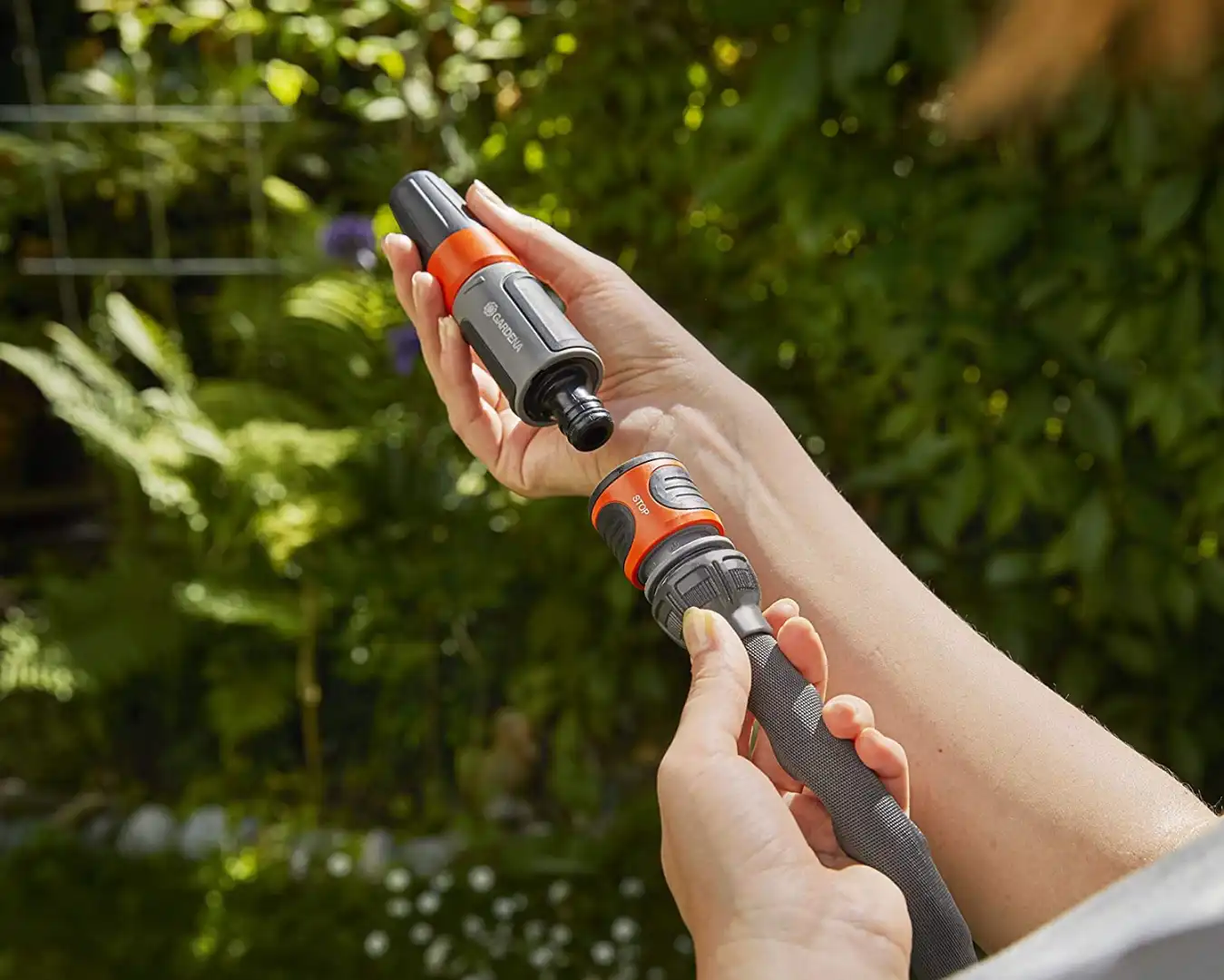 Gardena Tubo in Tessuto Liano 15m Flessibile Maneggevole e Agile Pressione 35bar
