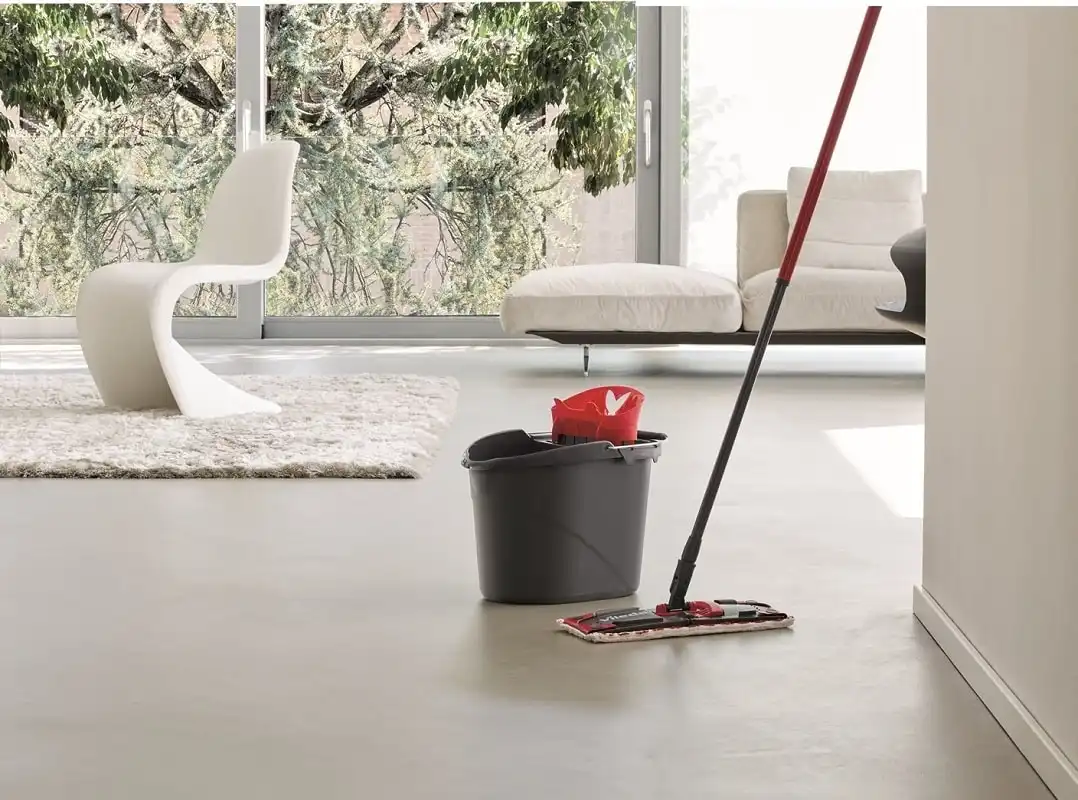 Vileda Revolution Lavapavimenti con Strizzatore Secchio Manico 3 Pezzi e 2 Panni
