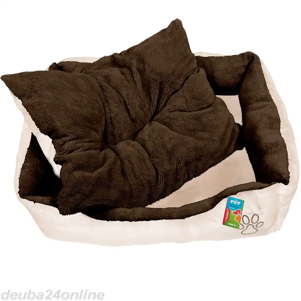 Lettino Cuscino Per Cani e Gatti 90x70x20 cm Cuccia Animali Domestici Morbido