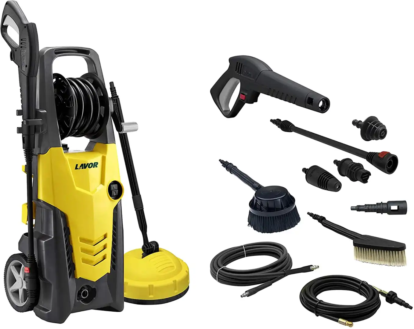 Idropulitrice Lavorwash ad Acqua Fredda Lavor Planet 170 Extra 2500W + Accessori