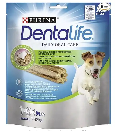 PURINA Dentalife Cane Snack Igiene Orale Taglia Small 6 Conf. da 7 Sticks 378742